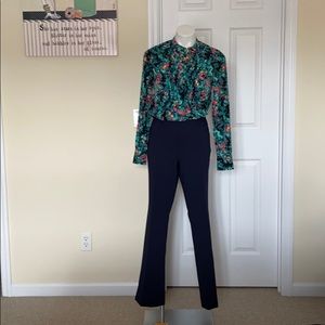 Gorgeous long sleeve printed blouse